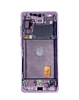 OLED Assembly with Frame for Galaxy S20 FE (G780) (CLOUD LAVENDER) (Service Pack)