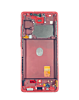 OLED Assembly with Frame for Galaxy S20 FE (G780) (CLOUD RED) (Premium)