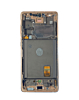 OLED Assembly with Frame for Galaxy S20 FE (G780) (CLOUD ORANGE) (Service Pack)