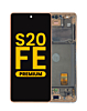 Grab wholesale deals on the OLED Assembly with Frame for Galaxy S20 FE G780 in Cloud Orange, Premium.