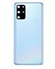 Order the Back Glass with Camera Lens and Adhesive for Galaxy S20 Plus, No Logo, Cloud Blue.