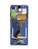 OLED Assembly with Frame for Galaxy S20 Plus 5G (G985 / G986) (AURA BLUE) (Aftermarket OLED)