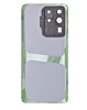 Back Glass with Camera Lens and Adhesive for Galaxy S20 Ultra (NO LOGO) (COSMIC BLACK)