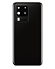 Purchase the Back Glass with Camera Lens and Adhesive for Galaxy S20 Ultra, No Logo, Cosmic Black.