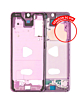 Purchase the middle frame housing for the Galaxy S20, Verizon 5G UW, in Cloud Pink.