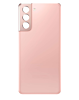 Buy the Back Glass with Camera Lens and Adhesive for Galaxy S21, No Logo, in Phantom Pink.
