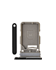 Order the Single SIM Card Tray for Galaxy S21 Ultra, S21 Plus, and S21 in Black.
