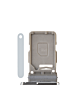 Stock up on the Single SIM Card Tray for Galaxy S21 Ultra, S21 Plus, and S21 in Silver.