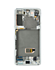 OLED Assembly with Frame for Galaxy S21 (G991) (PHANTOM WHITE) (Aftermarket OLED)