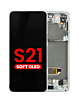Grab wholesale deals on the OLED Assembly with Frame for Galaxy S21 G991 in Phantom White, Aftermarket OLED.
