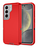Heavy Duty Case for Galaxy S21 FE (RED & GRAY) (Only Ground Shipping)