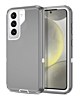 Heavy Duty Case for Galaxy S21 FE (DARK GRAY & WHITE) (Only Ground Shipping)