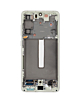 OLED Assembly with Frame for Galaxy S21 FE (G990) (OLIVE) (Service Pack)