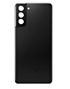 Buy the Back Glass with Camera Lens and Adhesive for Galaxy S21 Plus, No Logo, Phantom Black.