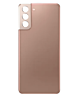 Buy the Back Glass with Camera Lens and Adhesive for Galaxy S21 Plus, No Logo, Phantom Gold.