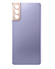 Stock up on the Back Glass with Camera Lens and Adhesive for Galaxy S21 Plus, No Logo, Phantom Violet.