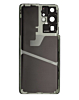 Back Glass with Camera Lens for Galaxy S21 Ultra (US / International) (Service Pack) (Phantom Black)