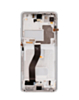 OLED Assembly with Frame for Galaxy S21 Ultra (G998) (PHANTOM SILVER) (Aftermarket Plus Soft Oled / 120Hz)