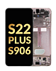 Grab the wholesale deals on the OLED Assembly with Frame for the Galaxy S22 Plus S906 in Pink Gold, premium model.
