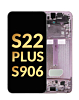 Stock up on the OLED Assembly with Frame for the Galaxy S22 Plus S906 in Violet, premium model.
