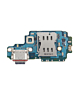 Charging Port Board with Sim Card Reader for Galaxy S22 Ultra 5G S908U (S908U/D/O/E/N/R07B) (US Version) (Premium)