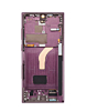 OLED Assembly with Frame for Galaxy S22 Ultra (S908) (BURGUNDY) (Aftermarket Pro Soft Oled / 120HZ)