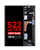 OLED Assembly with Frame for Galaxy S22 Ultra (S908) (GRAPHITE) (Aftermarket Pro Soft Oled / 120HZ)