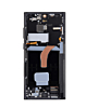 OLED Assembly with Frame for Galaxy S22 Ultra (S908) (GRAPHITE) (Aftermarket Pro Soft Oled / 120HZ)