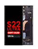 OLED Assembly with Frame for Galaxy S22 Ultra (S908) (PHANTOM BLACK) (Aftermarket Plus Soft Oled / 120Hz)