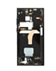 OLED Assembly with Frame for Galaxy S22 Ultra (S908) (PHANTOM BLACK) (Aftermarket Plus Soft Oled / 120Hz)