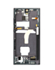 OLED Assembly with Frame for Galaxy S22 Ultra (S908) (GRAPHITE) (Aftermarket Plus Soft Oled / 120Hz)