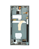 OLED Assembly with Frame for Galaxy S22 Ultra (S908) (GREEN) (Aftermarket Plus Soft Oled / 120Hz)