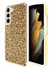 Galaxy S23 Bling Diamond Crystal Dual Layer Case - GOLD (Only Ground Shipping)