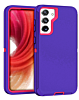Heavy Duty Case for Galaxy S23 Plus (DARK PURPLE & HOT PINK) (Only Ground Shipping)