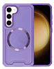 Galaxy S23 Slim Non-Slip Transparent Matte Wireless Charging Case - PURPLE (Only Ground Shipping)