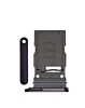Buy the single SIM card tray for Galaxy S23 and S23 Plus in phantom black.