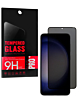 Buy the privacy tempered glass for Galaxy S23. Case friendly, anti-spy, one piece.
