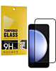 Buy the Clear Tempered Glass for Galaxy S23 FE 5G, case-friendly 2.5D, single piece.
