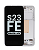 Buy the OLED Assembly with Frame for Galaxy S23 FE 5G S711 in cream, service pack.
