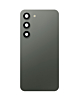 Grab wholesale deals on the back glass with camera lens and adhesive for Galaxy S23, no logo, in green.
