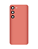 Purchase the back glass with camera lens and adhesive for Galaxy S23 Plus in red. No logo.