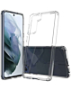 Galaxy S23 Plus Hybrid Case with Air Cushion Technology - CLEAR (Only Ground Shipping)