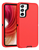 Heavy Duty Case for Galaxy S23 Plus (RED & BLACK) (Only Ground Shipping)