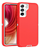 Heavy Duty Case for Galaxy S23 Plus (RED & WHITE) (Only Ground Shipping)