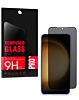 Buy the privacy tempered glass for Galaxy S23 Plus. Case-friendly, anti-spy, 1 piece.