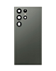 Order the back glass with camera lens and adhesive for Galaxy S23 Ultra in green. No logo.