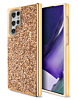 Galaxy S23 Ultra Bling Diamond Crystal Dual Layer Case - GOLD (Only Ground Shipping)