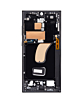 Middle Frame Housing for Galaxy S23 Ultra 5G  (North American Version) (PHANTOM BLACK)