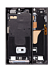 Stock up on the middle frame housing for Galaxy S23 Ultra, US or International version, service pack, in phantom black.