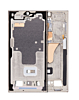 Shop the middle frame housing for Galaxy S23 Ultra, US or International version, service pack, in cream.